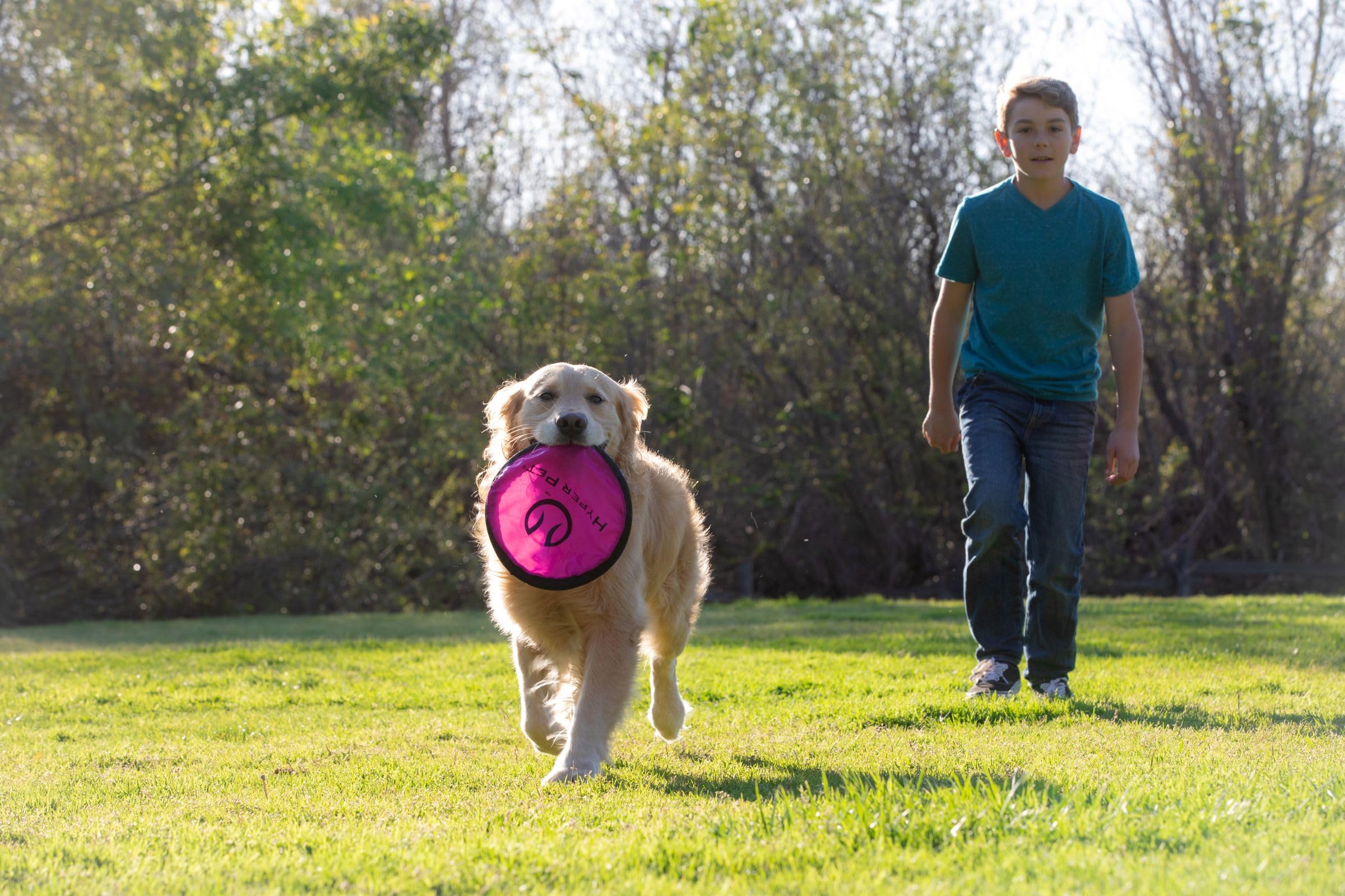 Material duradero y resistente para exteriores Hyper Pet Flippy Flopper