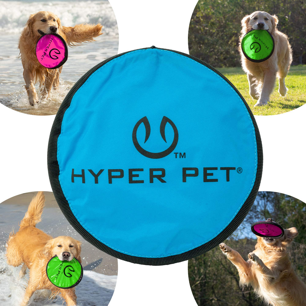 Hyper Pet Flippy Flopper, frisbee flotante ideal para juegos en agua.