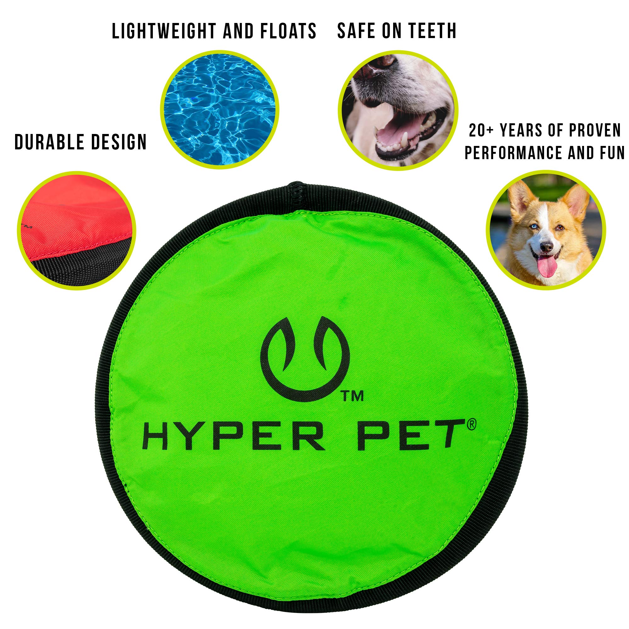 Hyper Pet Flippy Flopper, perfecto para uso en todas las estaciones al exterior.