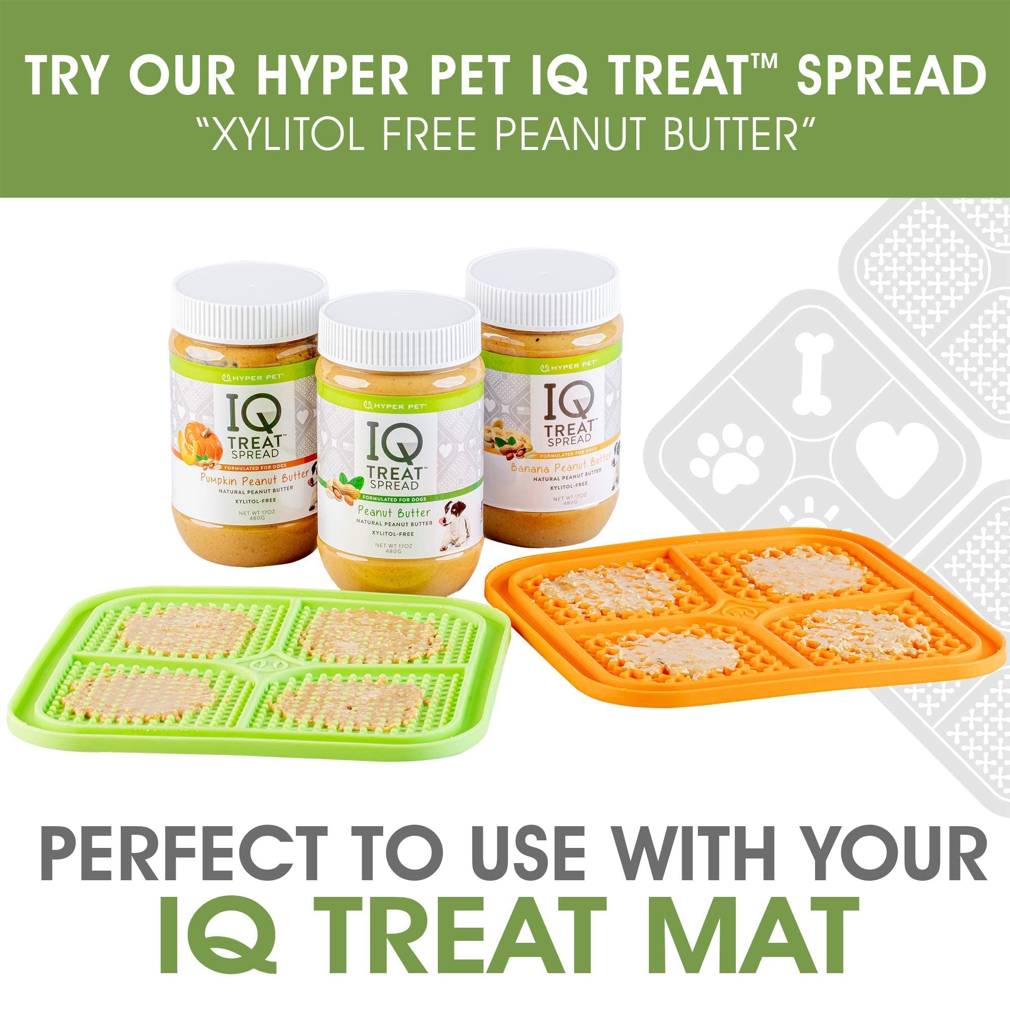 Hyper Pet IQ Treat Lick Mat podría ayudar a calmar la ansiedad con juego interactivo.