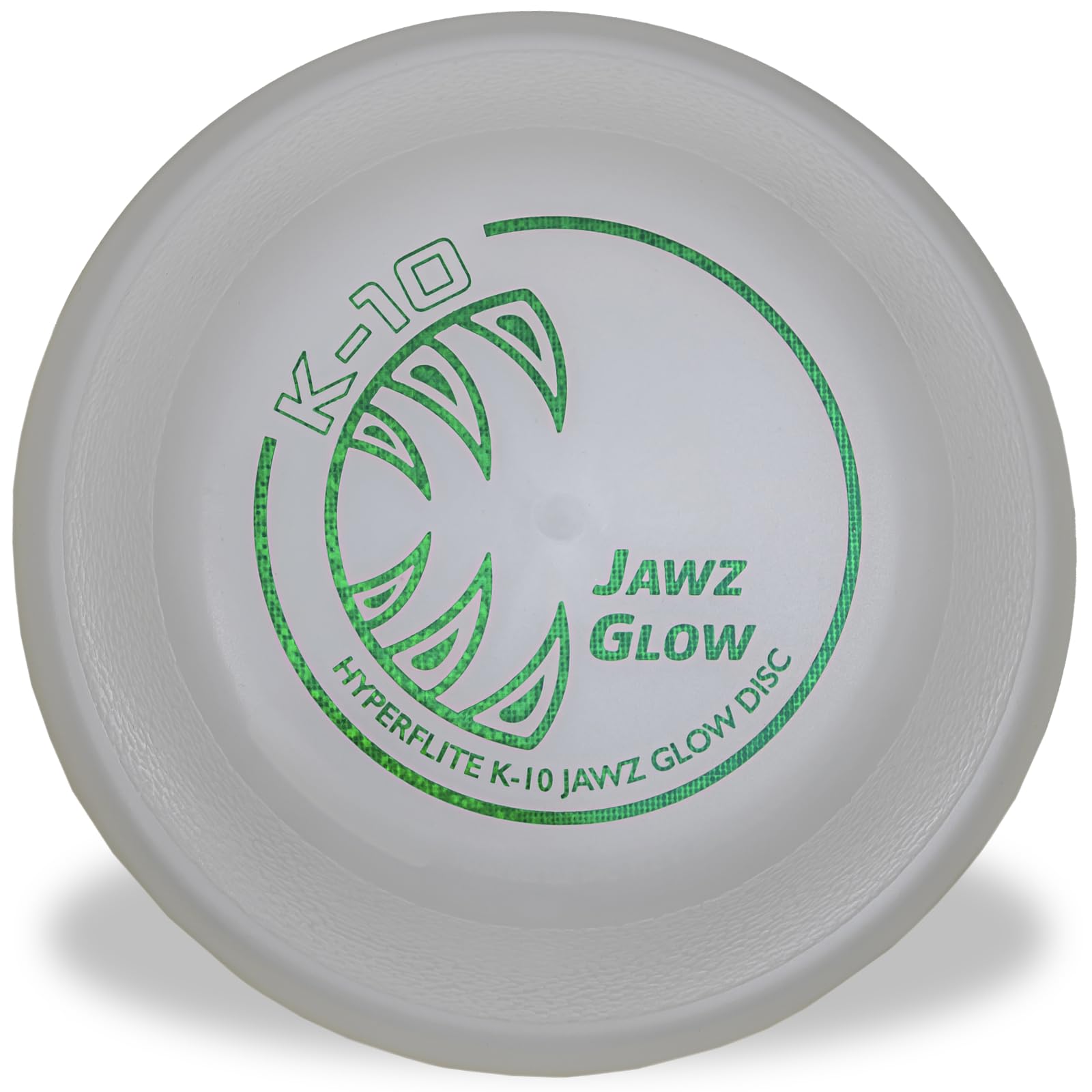 Hyperflite K-10 Jawz brilla en la oscuridad para juegos nocturnos