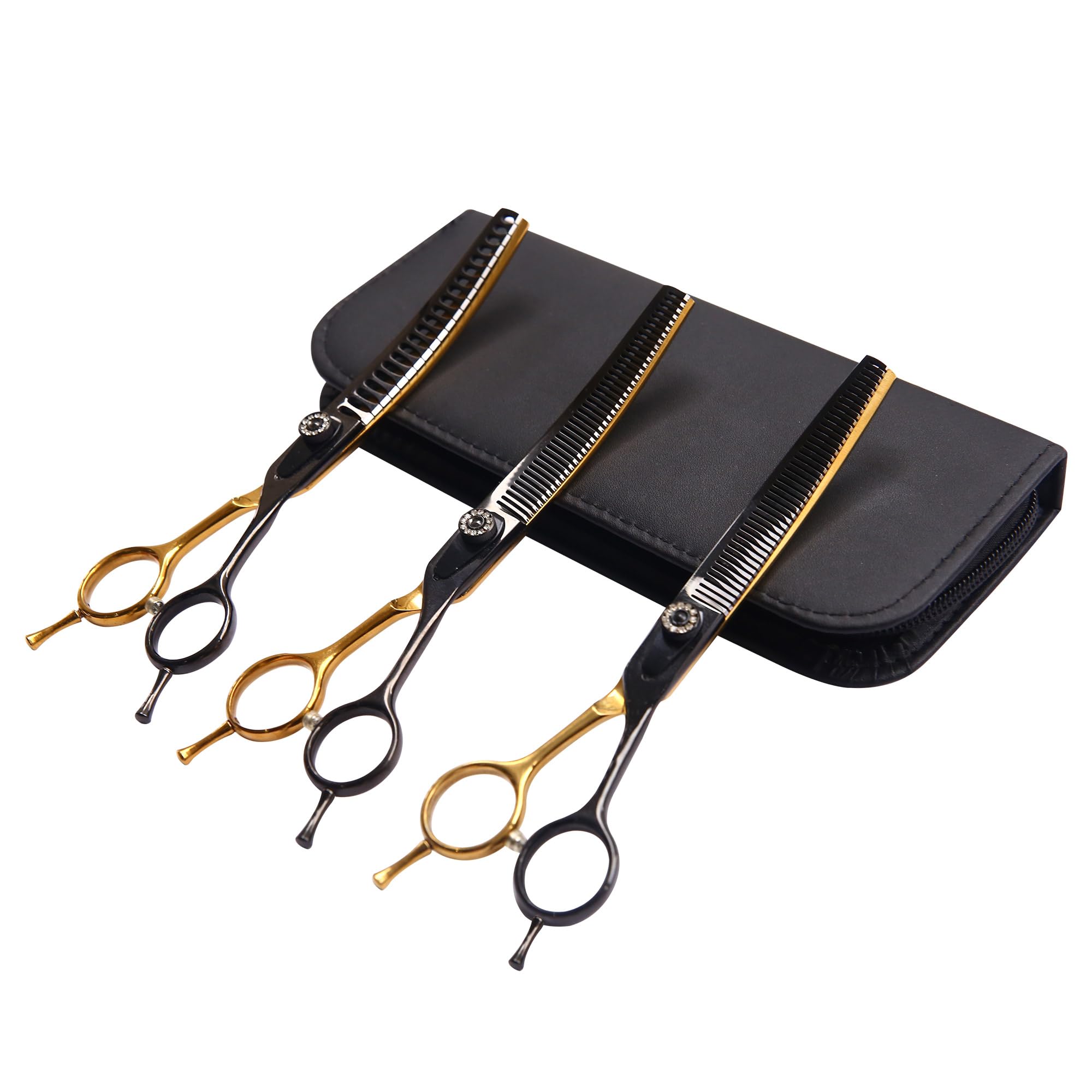 Tijeras hyzrqwyw para uso multipropósito en cara, patas y cola con acabado suave