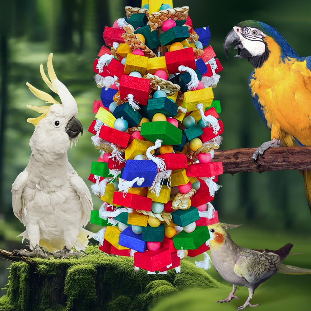 HZDZ LCPAW juego interactivo para aves: fomenta exploración sensorial y bienestar