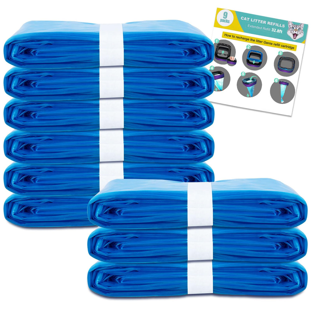 HzTinT: bolsas de relleno para arena de gato, 32.8 pies, duraderas