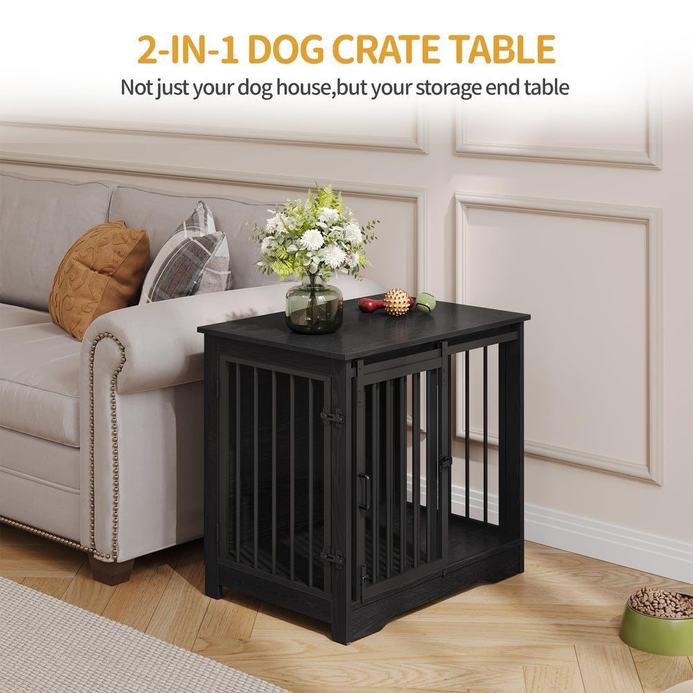 Hzuaneri caja-perro-interior 24-6-16-9-21-3: tamaño ideal para razas pequeñas.