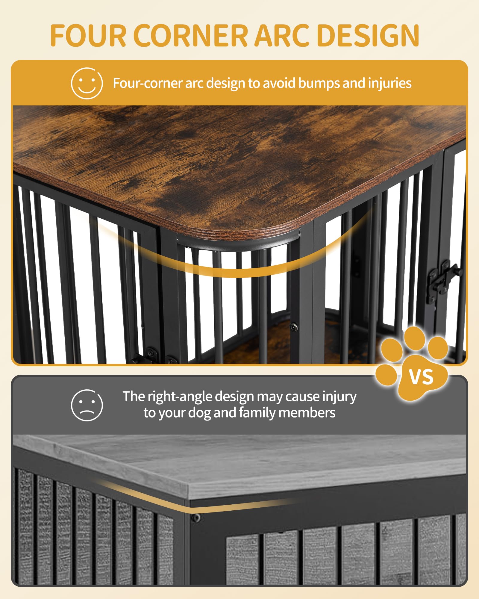 Jaula-mueble Hzuaneri como mesa decorativa para sala