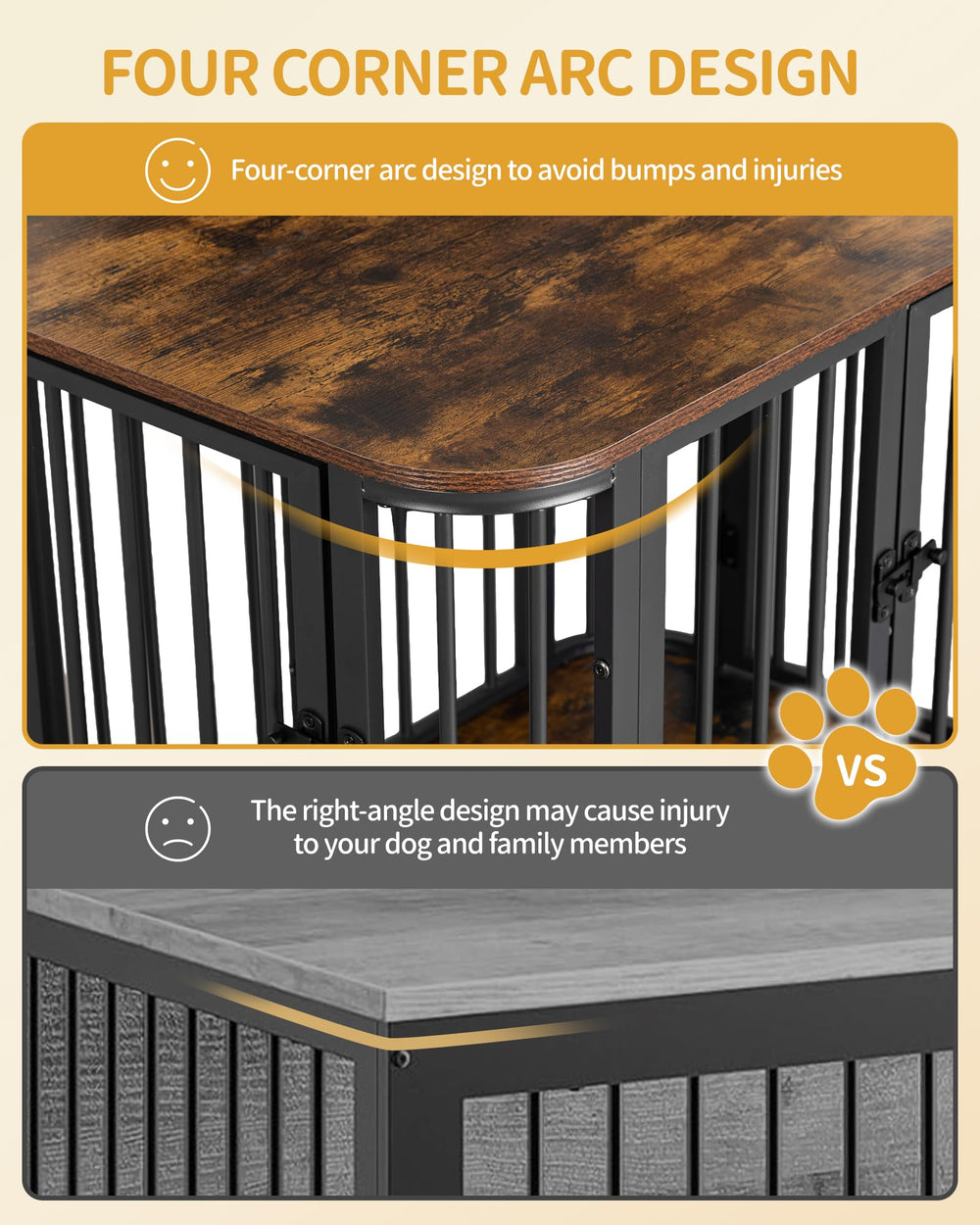 Jaula-mueble Hzuaneri como mesa decorativa para sala