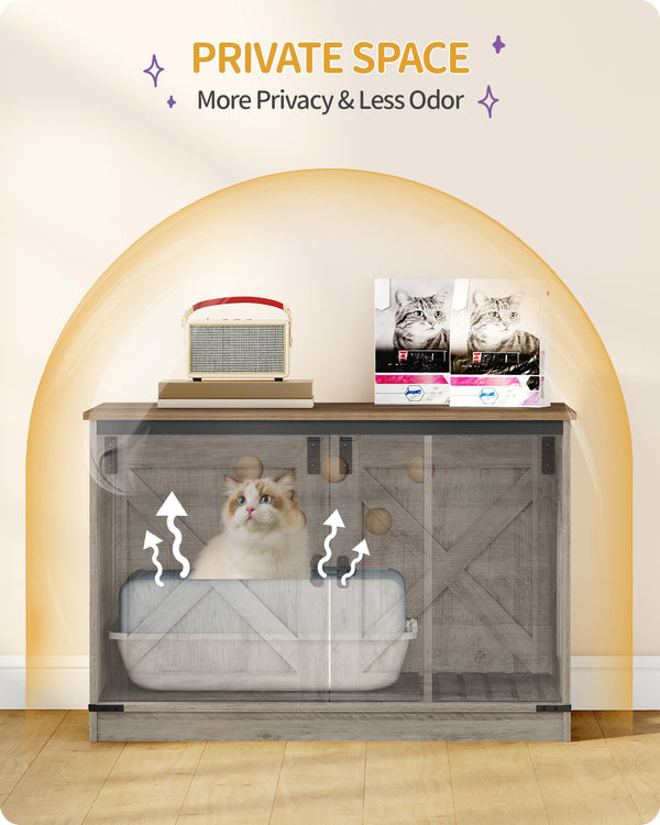 Mueble lateral para salón con estilo Hzuaneri para gato.