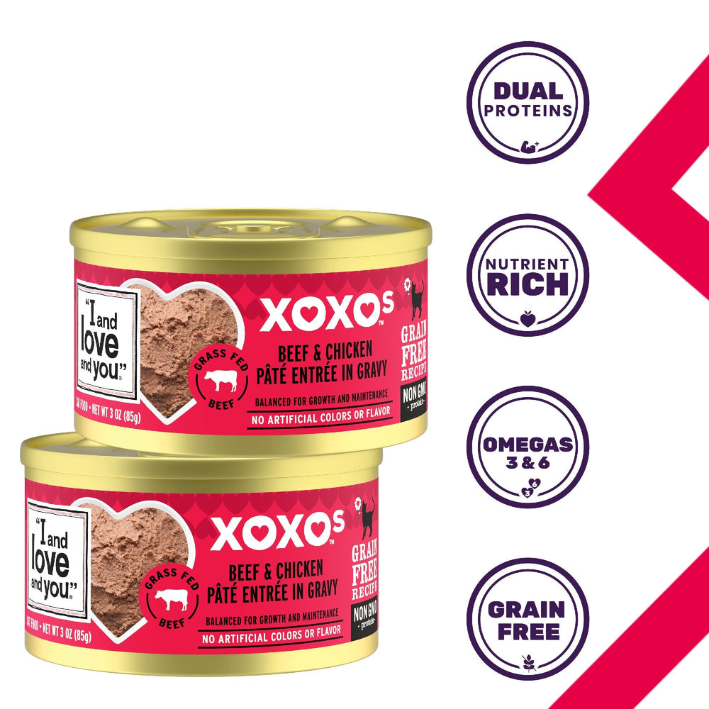 I AND LOVE AND YOU XOXOs Caldo Nutritivo Gato - hidratación diaria sabrosa.