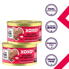 I AND LOVE AND YOU XOXOs Caldo Nutritivo Gato - hidratación diaria sabrosa.