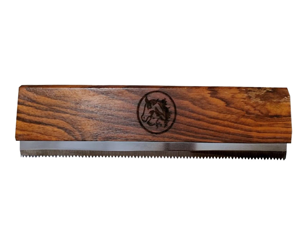 I.N Premium deslanado con mango de madera ergonómico para eliminar pelo suelto sin tirar.