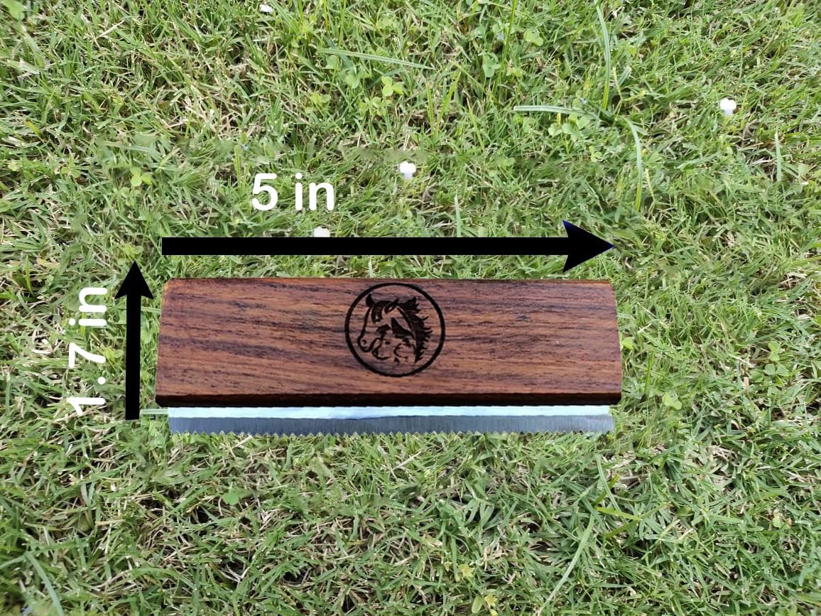 I.N Premium Deshedding: acero inoxidable de 5 pulgadas para limpieza efectiva