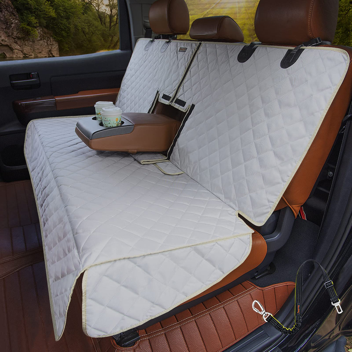 iBuddy cubre asiento camión impermeable protege perros y facilita la limpieza