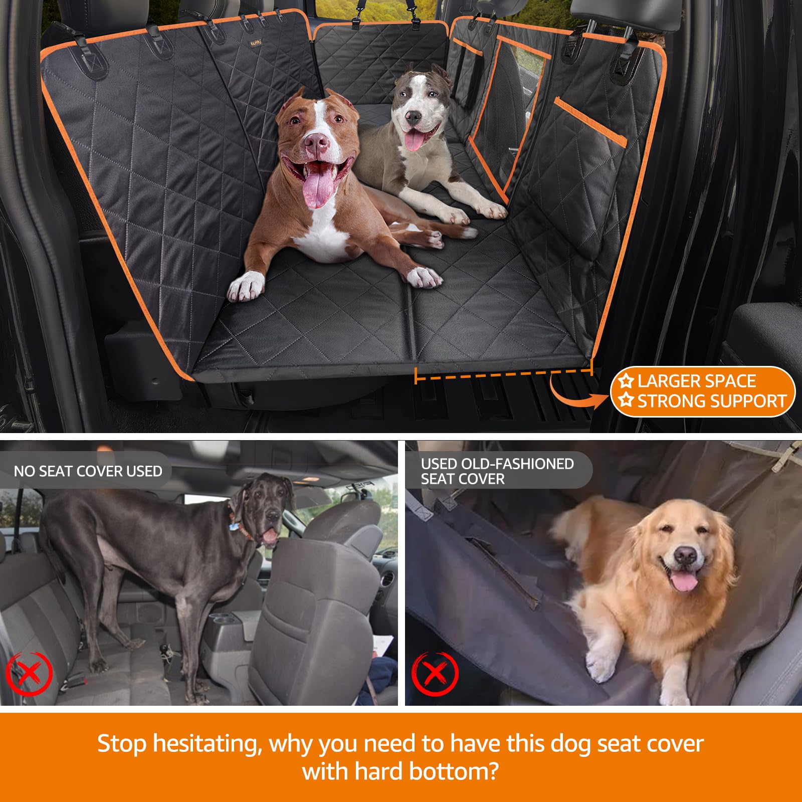 Protección impermeable del asiento para perros con iBuddy
