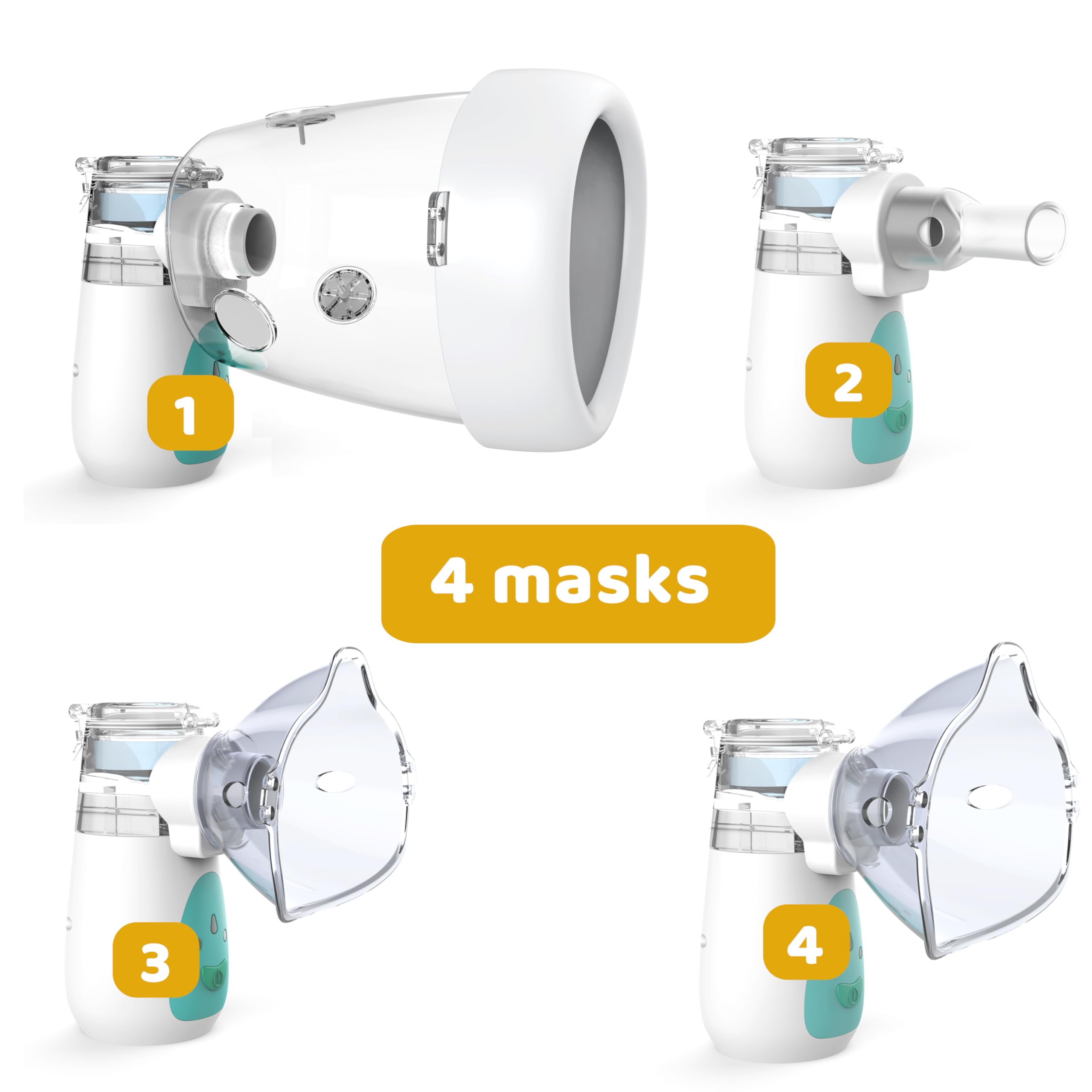 ICARE-PET nebulizador-ajustes-niebla, adapta la intensidad para tamaños diferentes.