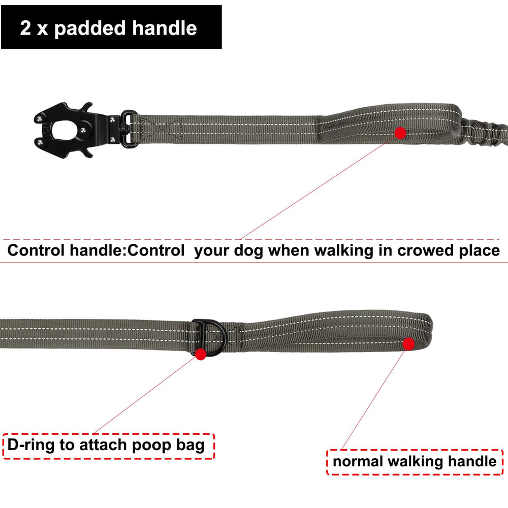 Icefang absorbe choques para reducir tirones durante caminatas.