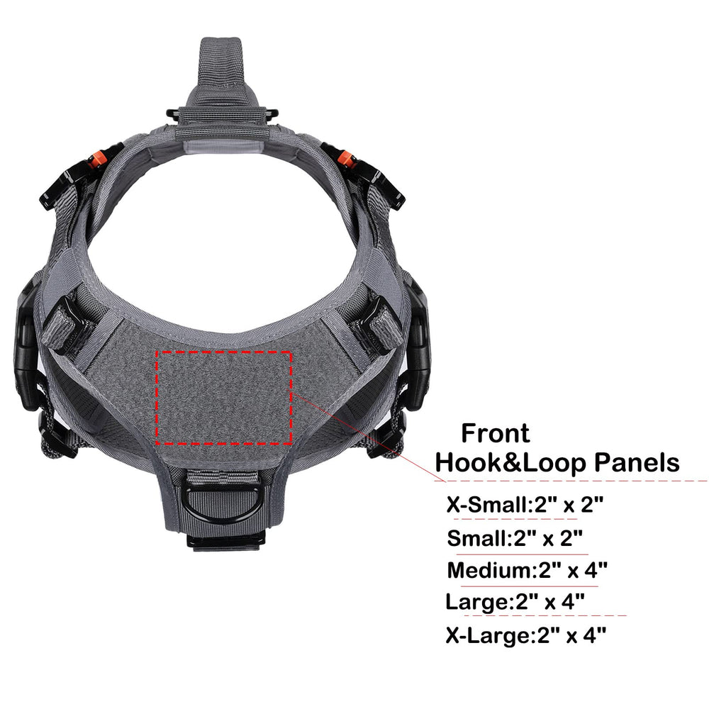 Clip delantero anti-tiro ICEFANG GN3 para caminar junto sin tirones.
