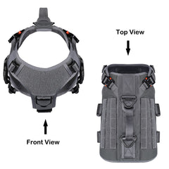 Cobertura de cuerpo 3/4 del arnés ICEFANG GN3 para mayor protección.