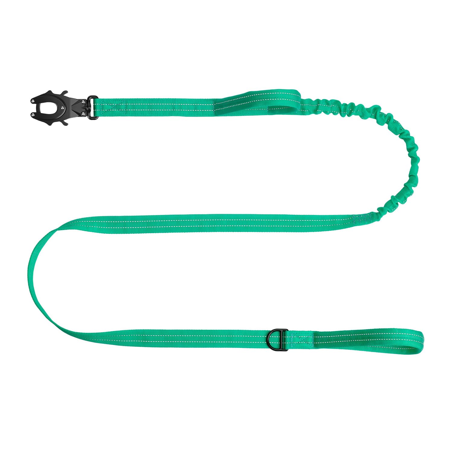 IceFang correa táctica de 6 ft en teal para caminatas seguras