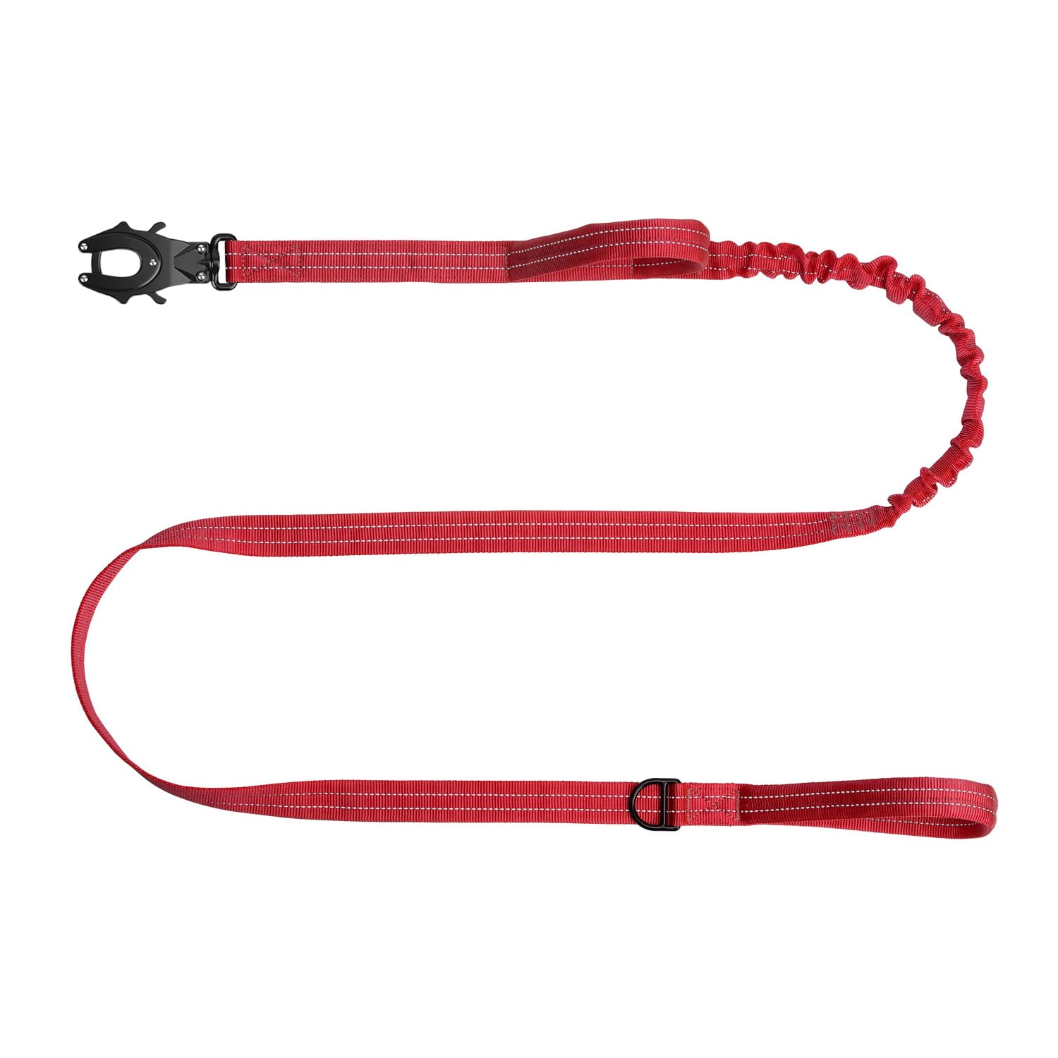 ICEFANG correa táctica para perro, asa delantera para mayor control en multitudes.