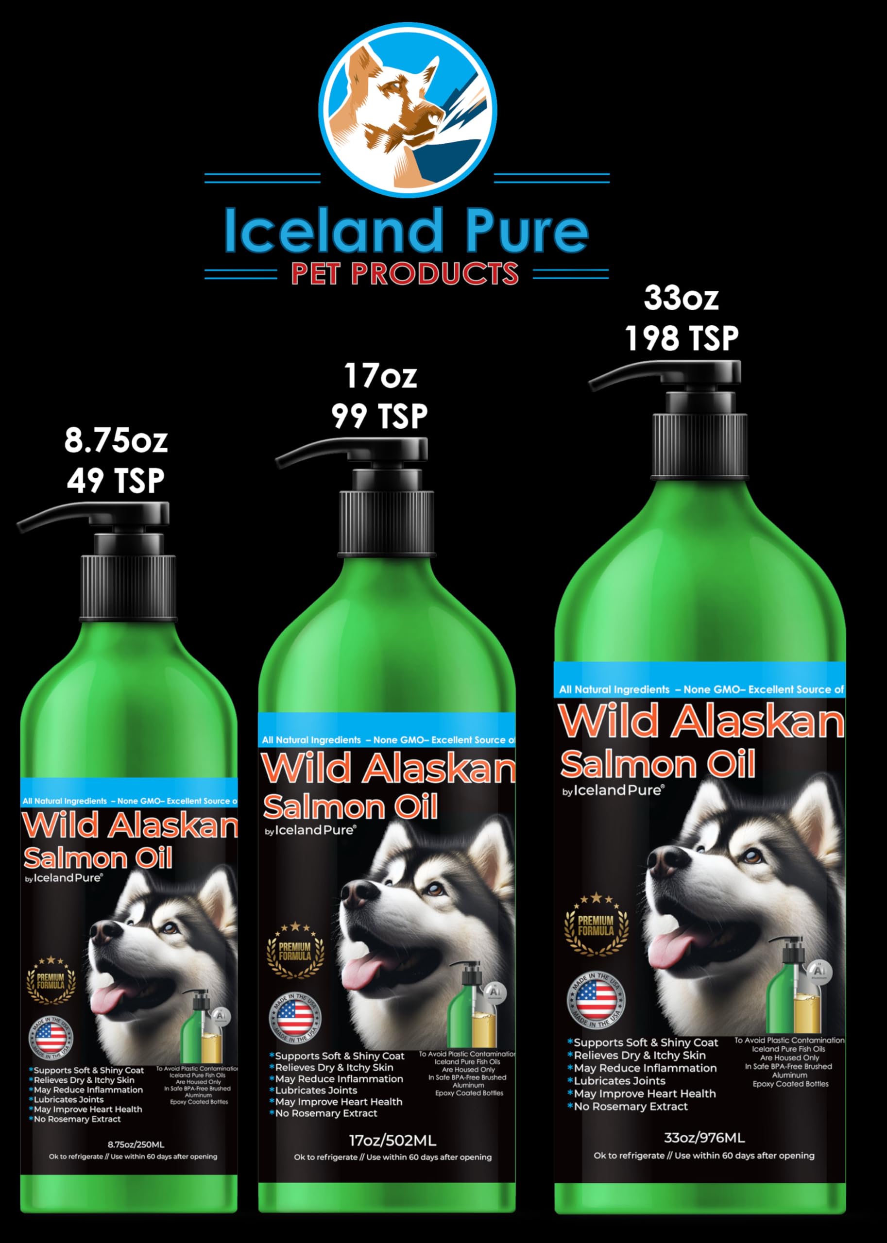 Iceland Pure Origen salvaje, ingrediente natural para mascotas