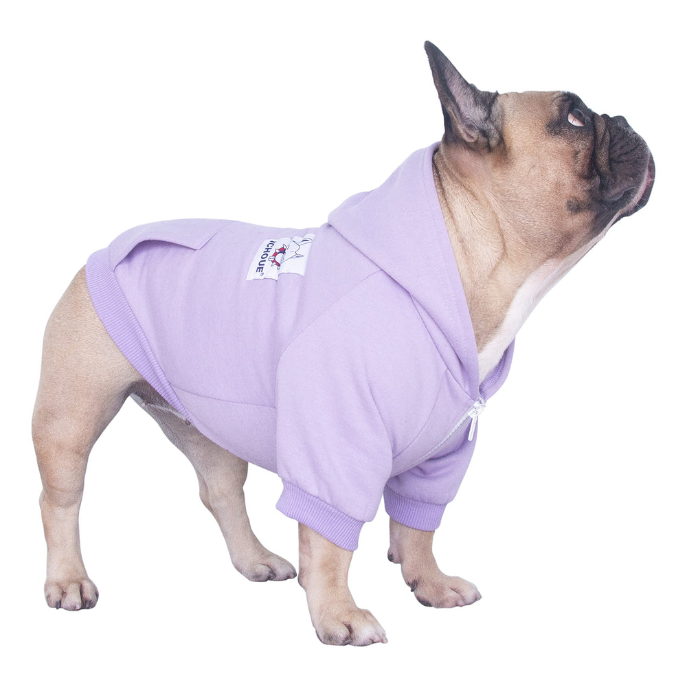 ICHOUE sudadera con cremallera, detalle que facilita ponértela y quitarla.
