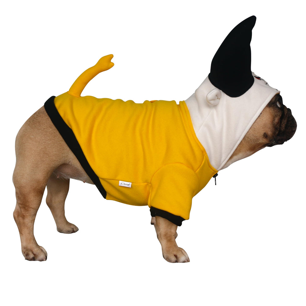 ICHOUE Abrigo de invierno para bulldog inglés, calidez y estilo