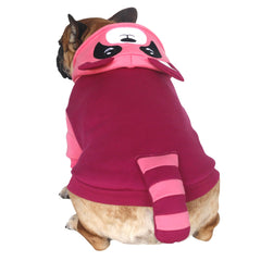 ICHOUE disfraz rosa para bulldog francés, ideal para fiestas y fotos divertidas
