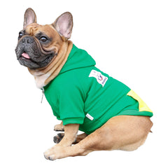 iChoue sudadera para bulldog frances con cremallera, fácil de poner y quitar
