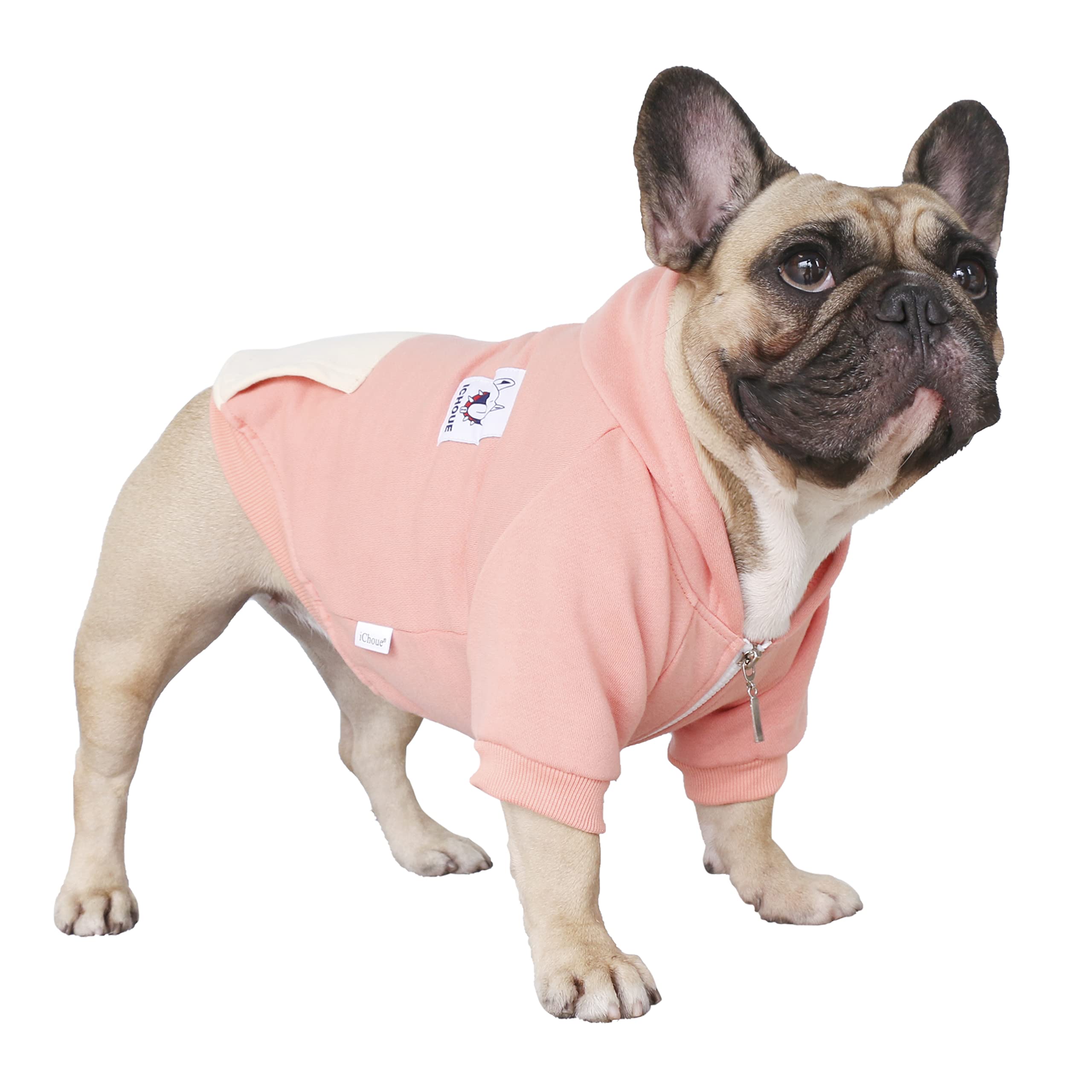 IChoue sudadera color durazno ideal para clima frío