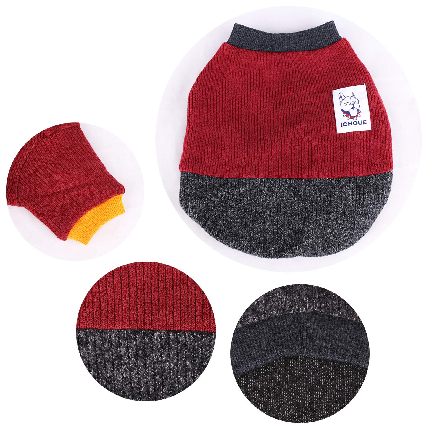 iChoue sudadera para perro uso diario, confort térmico en climas fríos.