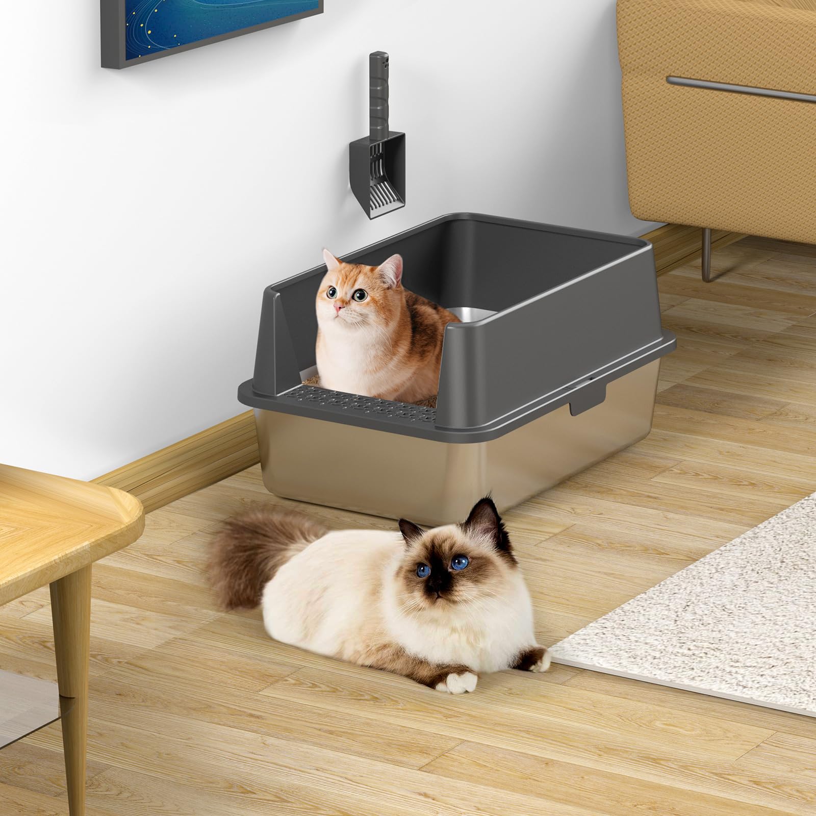 ICYAIR pala incluida para facilitar la limpieza tras cada uso.