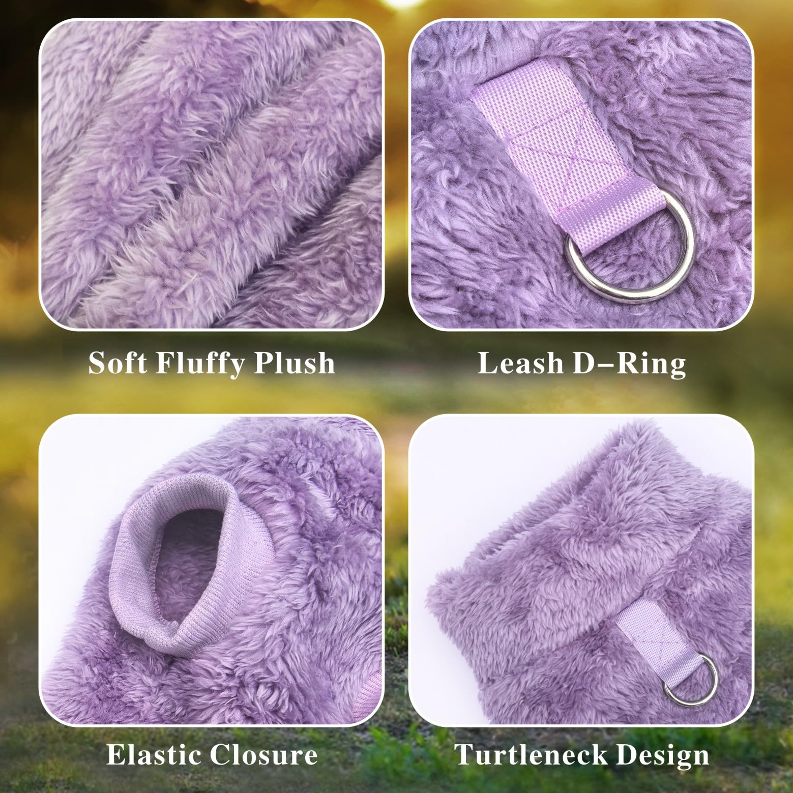 Idepet chaleco fleece ofrece calor suave para días fríos