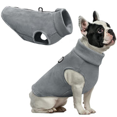Idepet chaleco para perro con cierre zip, fácil de poner y quitar para paseos.