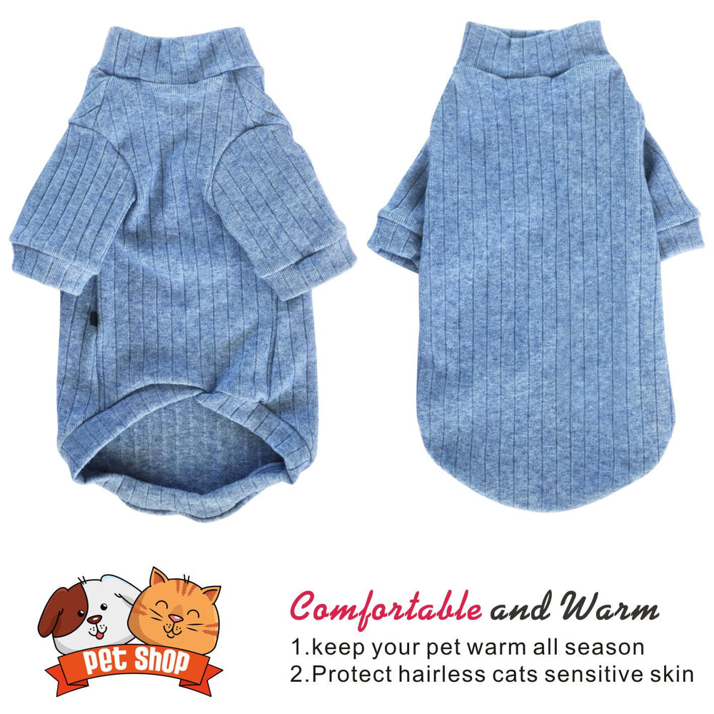 Idepet pijama de algodón para gatos y perros pequeños, suave para dormir.