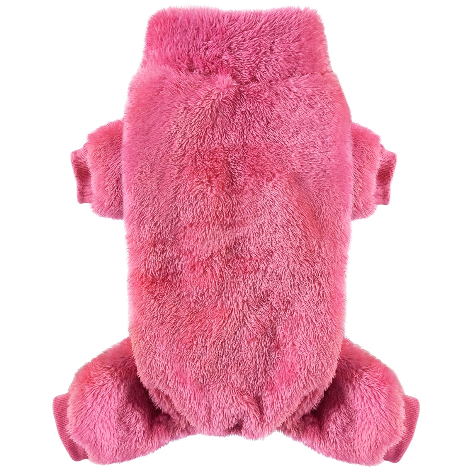 Idepet pijamas Velvet para perros, vista frontal, ideal para abrigar en climas fríos