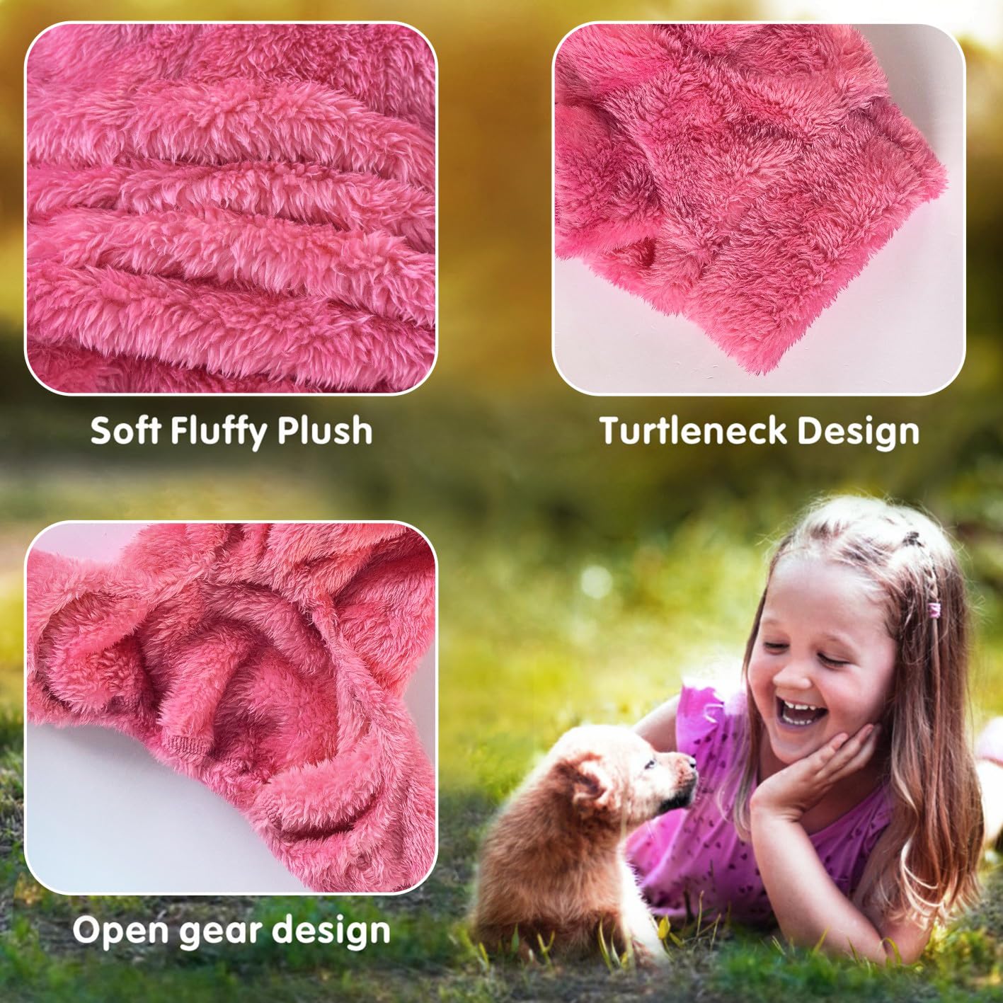Idepet pijamas Velvet para perros, lavable a máquina, limpieza rápida