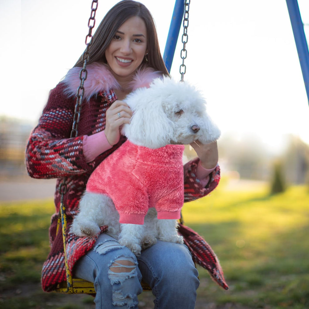Idepet pijamas Velvet para perros, diseño fácil de poner, ideal para salidas
