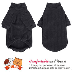 Idepet prenda elástica para gato sin pelo, ajuste cómodo y fácil de poner