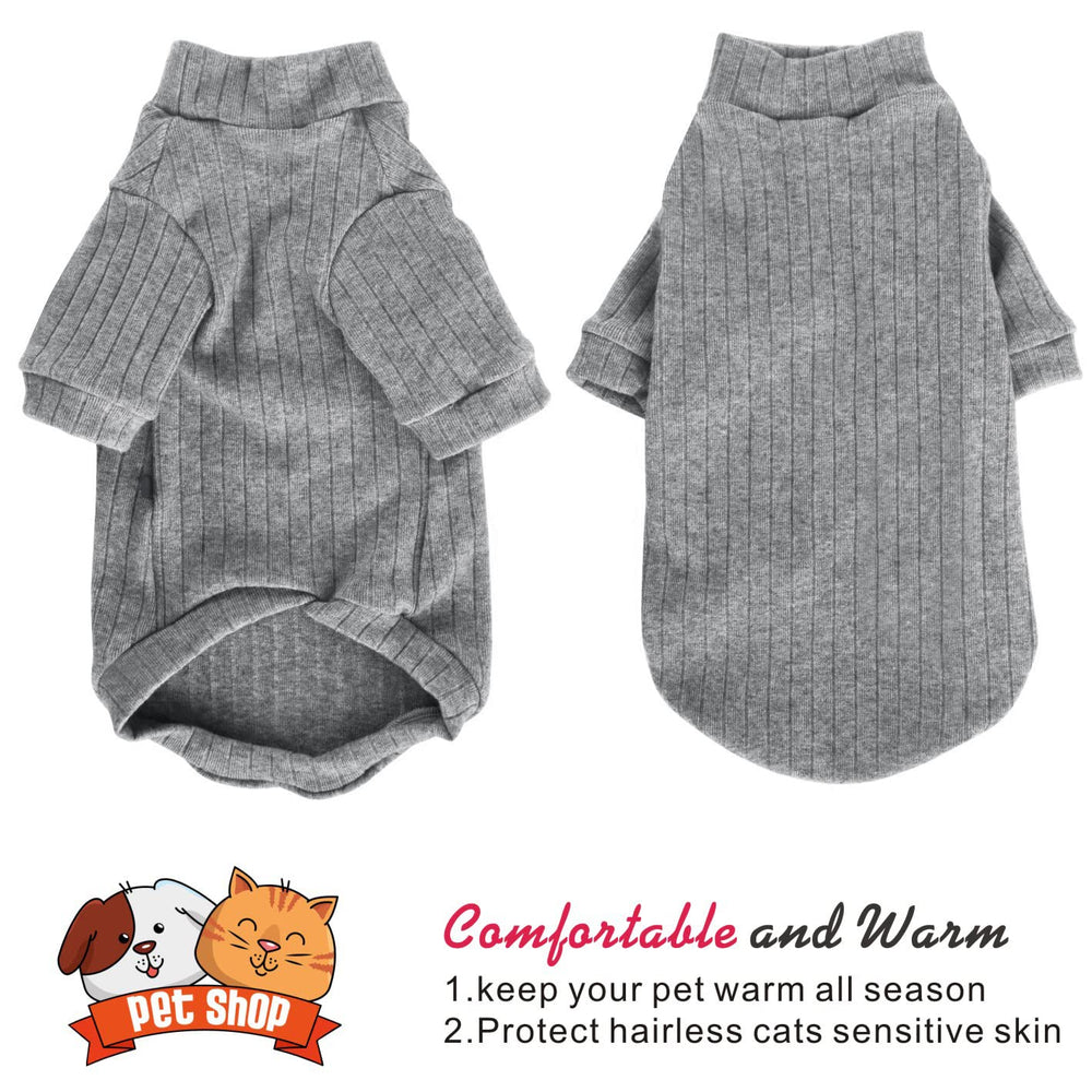 Idepet Sphynx Suéter ajuste corporal: diseño que abraza el cuerpo sin irritar.