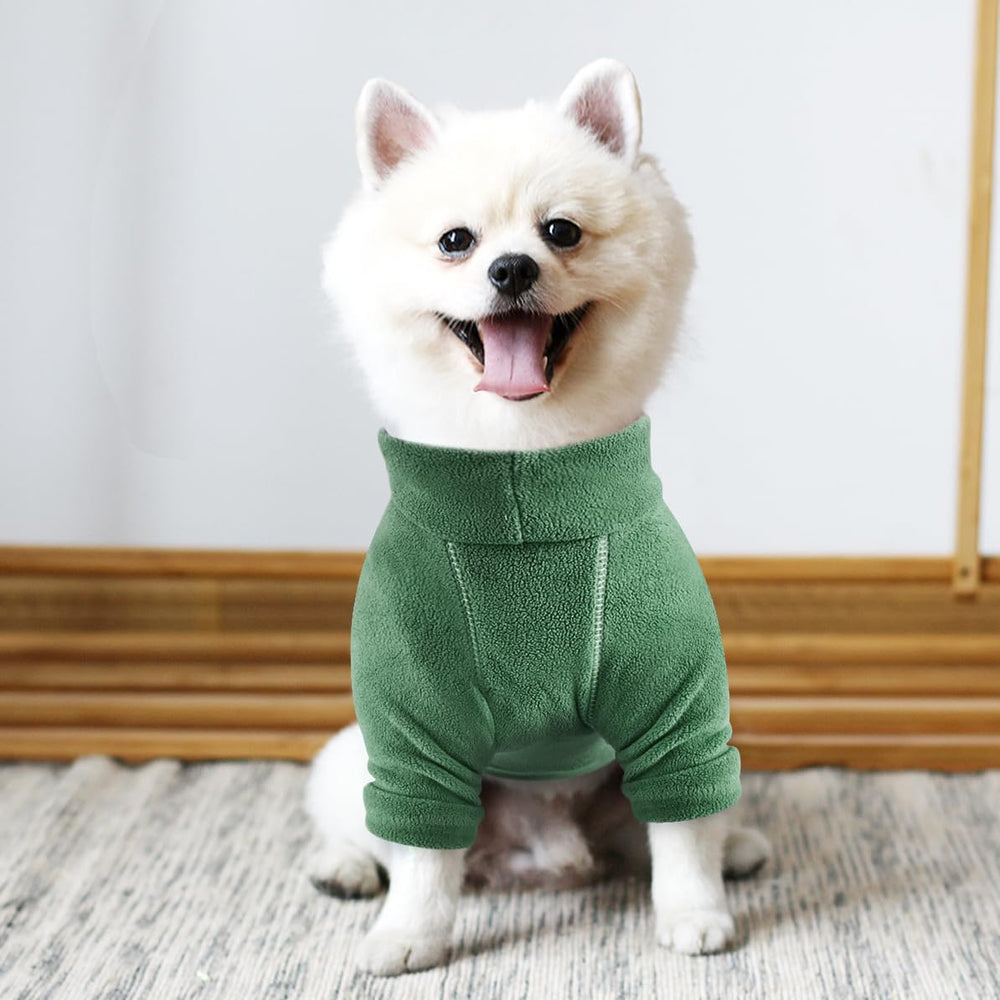 Idepet sudadera polar tejido elástico: fácil de poner y quitar.