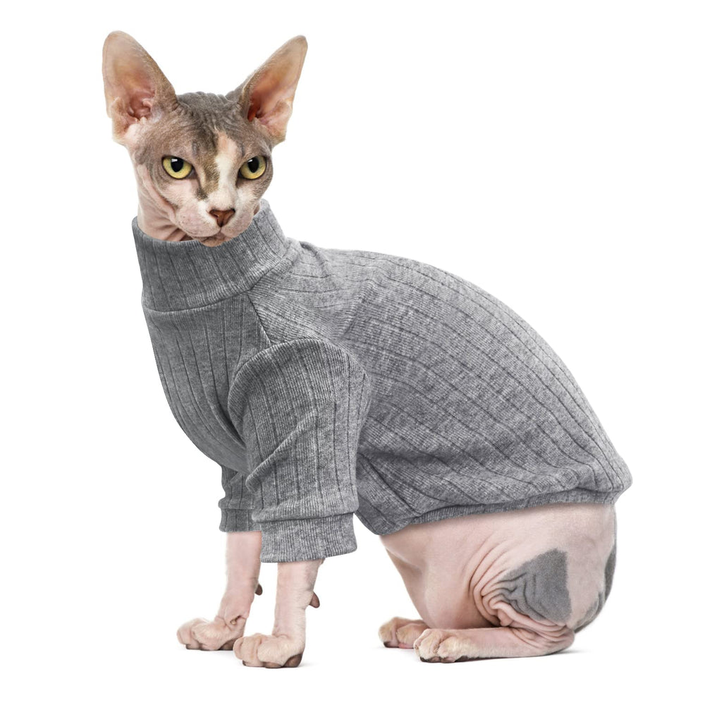 Idepet sudadera para uso diario, diseño práctico para gatos sin pelo