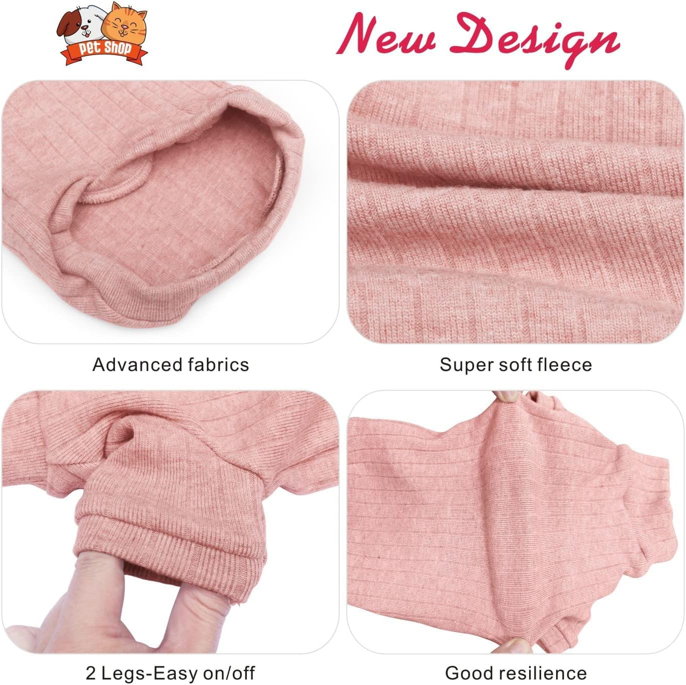 Idepet uso diario para gato sin pelo rosado, ideal para casa.