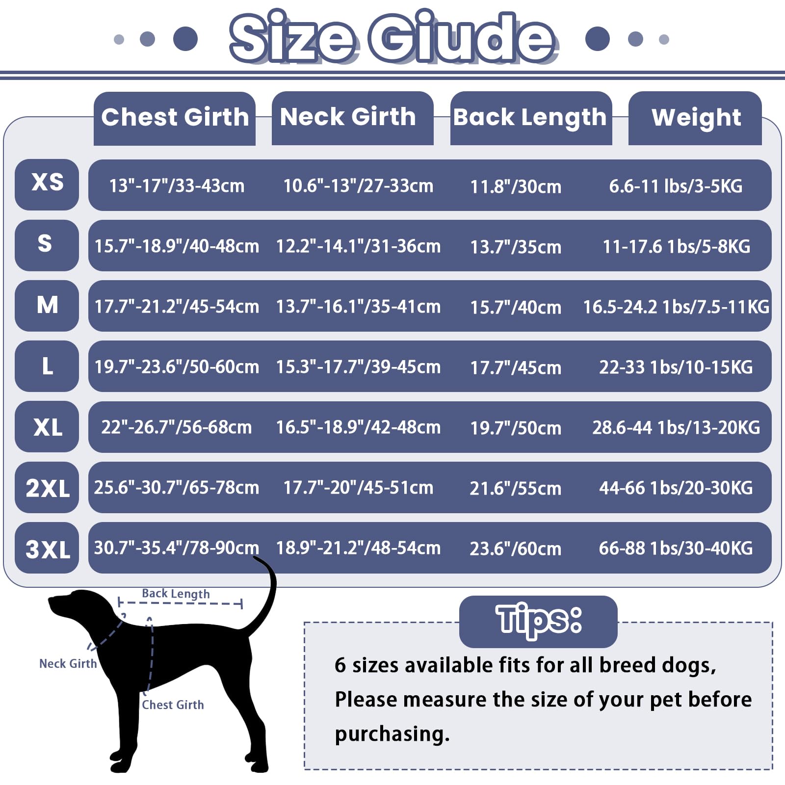 IDOMIK chaleco-anti-ansiedad-perro-ajustable, ajuste cómodo para diferentes tallas