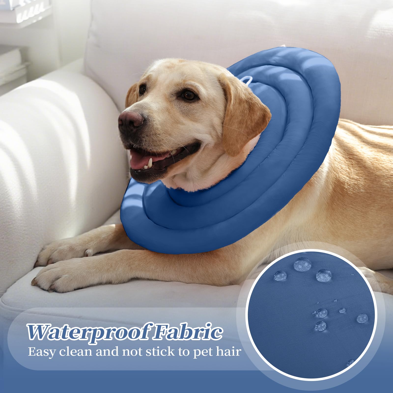 IDOMIK collar confort para dormir brinda descanso sin ruidos.