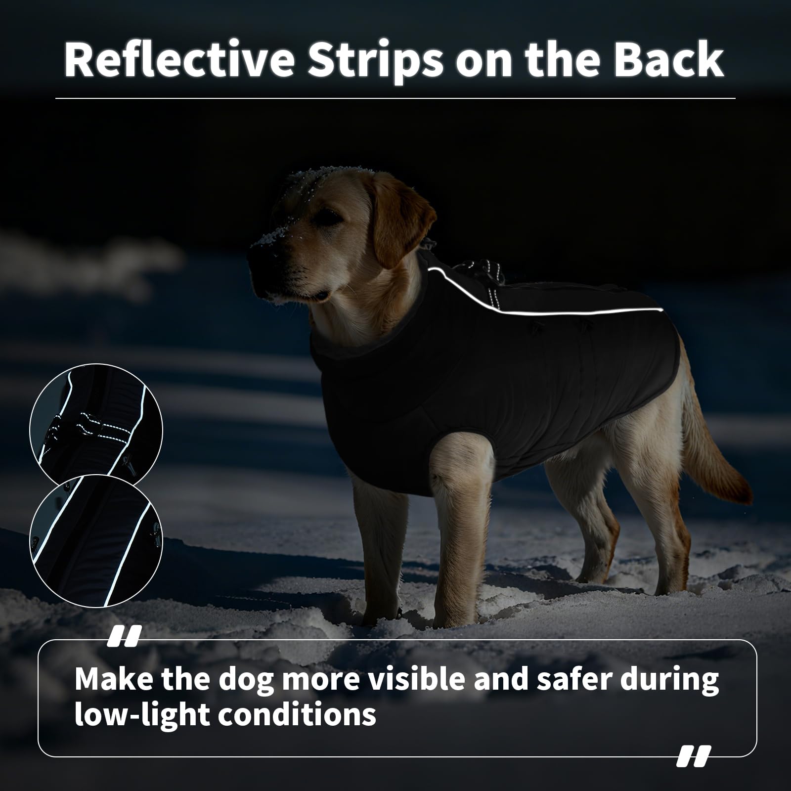 IDOMIK forro polar interior mantiene al perro cálido en días fríos.