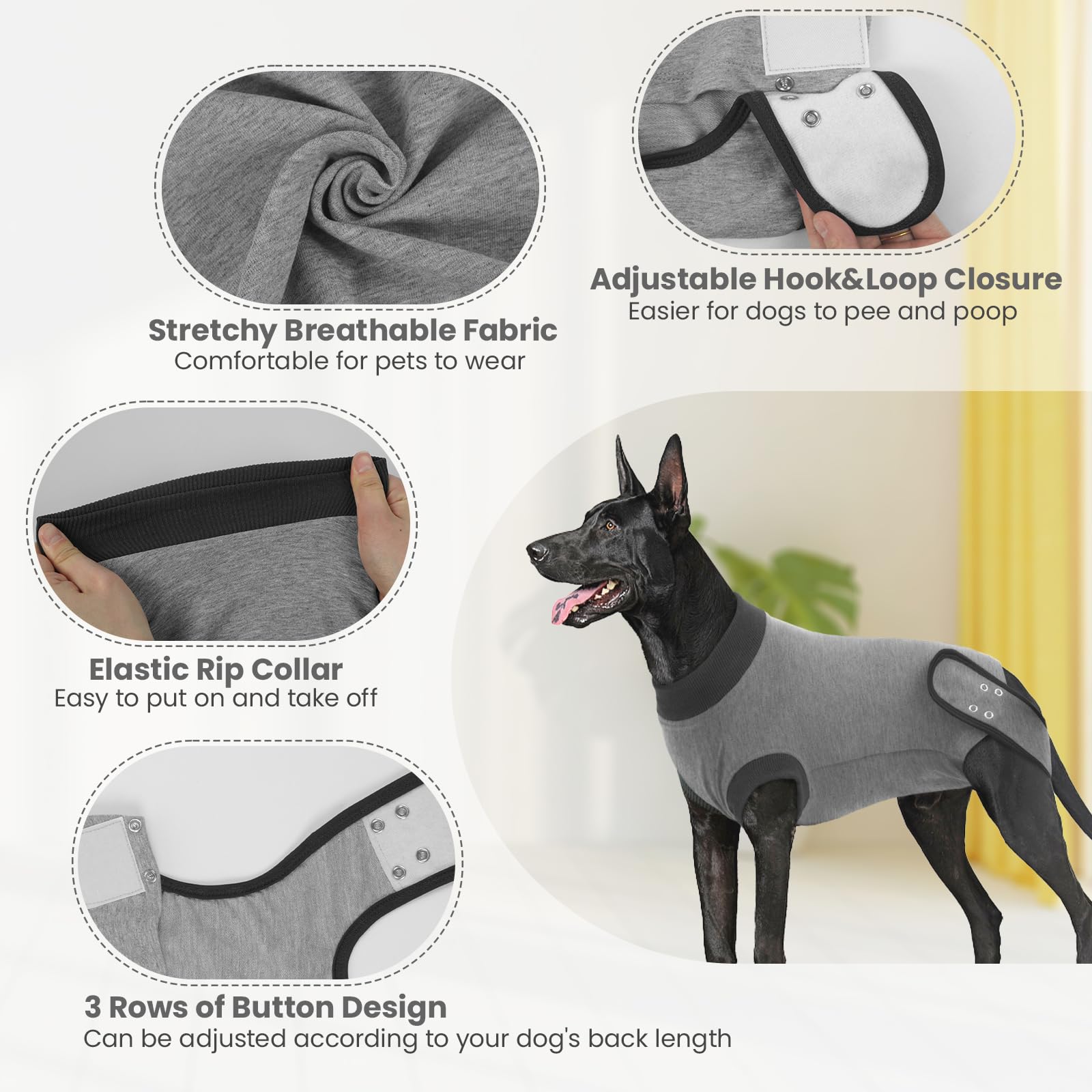 IDOMIK prenda de recuperación con ajuste ergonómico para comodidad.