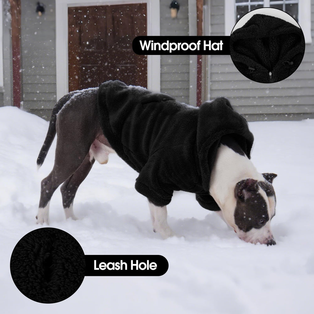 IDOMIK sudadera para perro con ajuste de cuerda, talla cómoda asegurada.