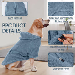 IDOMIK sudadera para perro agujero arnés: paseo más seguro con sujeción directa