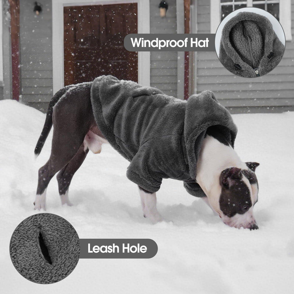 IDOMIK sudadera felpuda con bolsillo destacado para objetos pequeños.